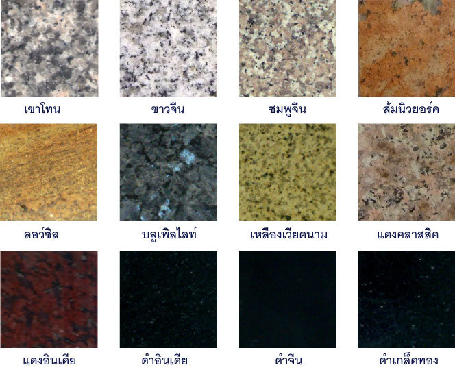 วัสดุหน้าท๊อปและอุปกรณ์จัดเก็บ