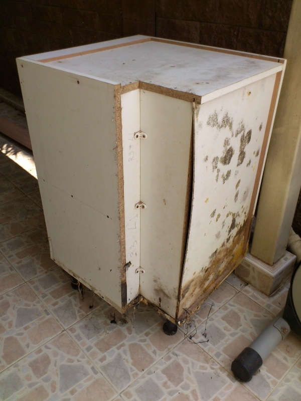 56ชุดครัวอลูมิเนียมบิวท์อิน ขนาด2.6เมตร