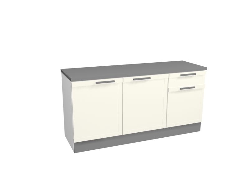 ตู้เคาร์เตอร์ ลิ้นชักใหญ่ ขนาด 160x50x82 CM