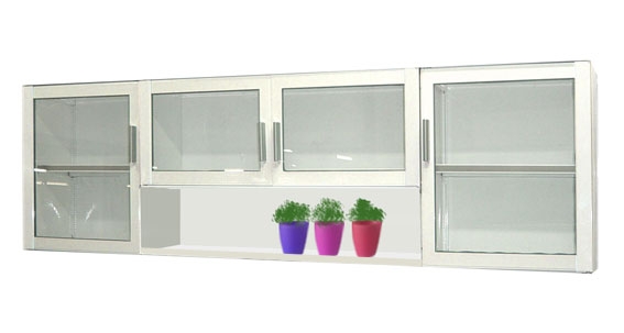 ตู้แขวนอลูมิเนียมขนาด200*63ซม.