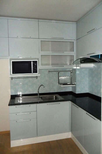 14ชุดครัวอลูมิเนียมบิวท์อิน