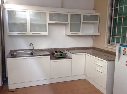 47ชุดครัวอลูมิเนียมบิวท์อิน ขนาด3.0เมตร